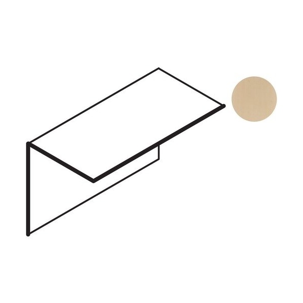 Groupe Lacasse Bridge-Return, 48inWx24inDx29-1/2inH, Totem LAS72BR2448E - main